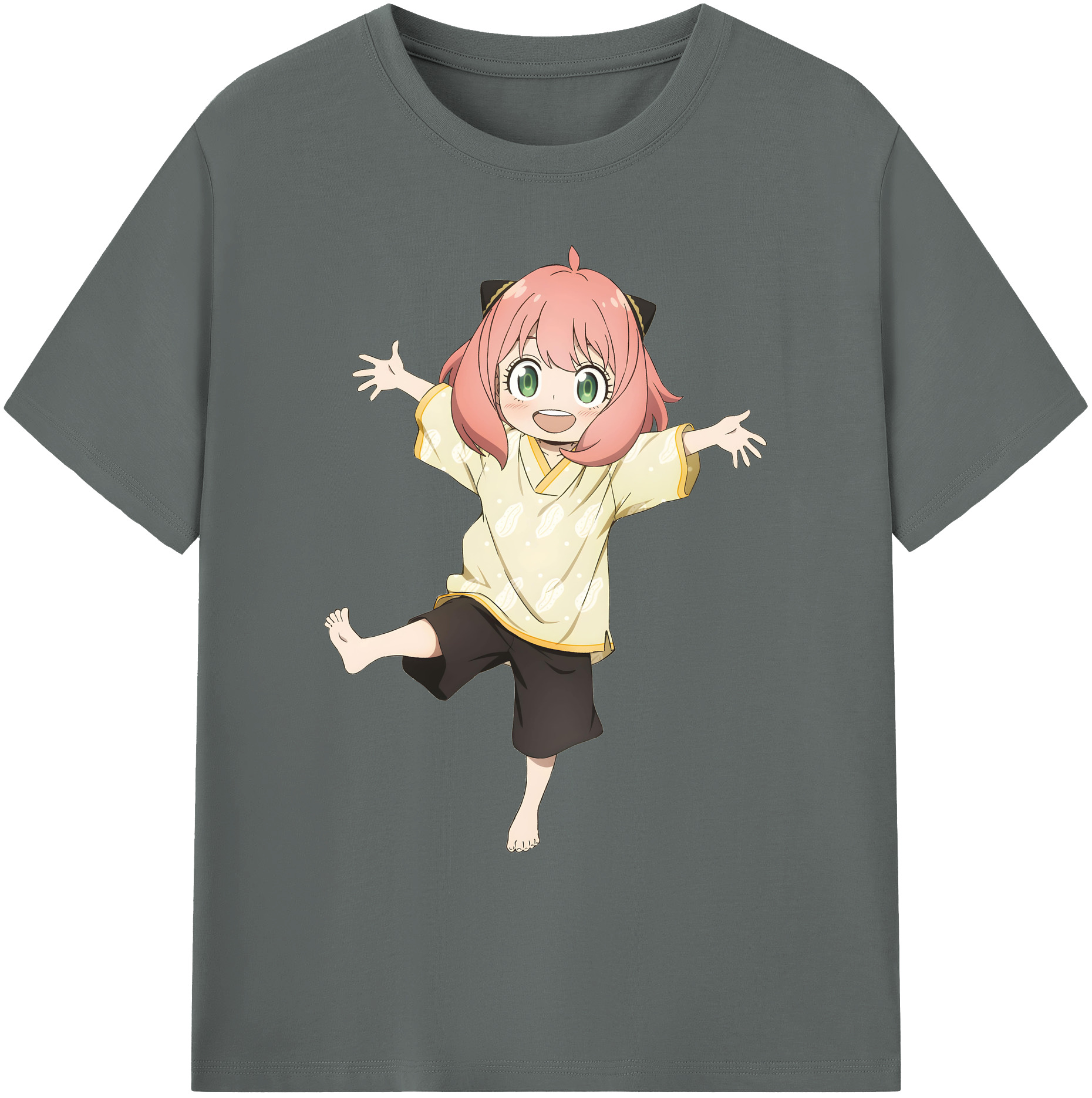 （画像用） SPY×FAMILY间谍家家酒 綿100％ メンズ半袖Tシャツ｜肌触りやわらか＆通気性